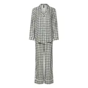 Hunkemöller Pj Ls Vis Twill Print Multi/patterned