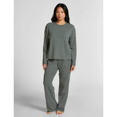 Hunkemöller Pyjamaset Cotton Jersey - White - S