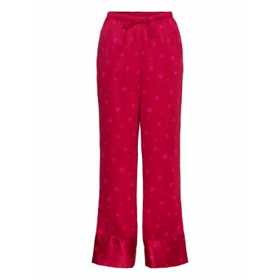 Hunkemöller Satin Trousers Röd