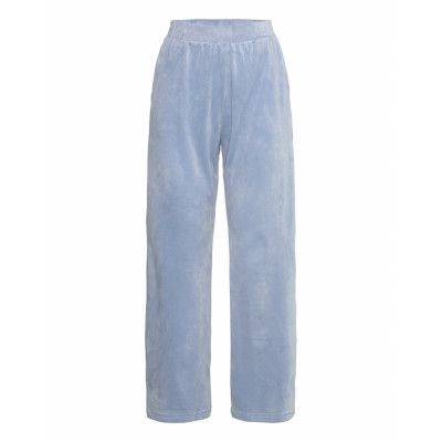 Hunkemöller Velours Pyjama Pants Blå