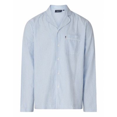Lexington Home Icons Eddie Organic Cotton Light Oxford Pajama Blå
