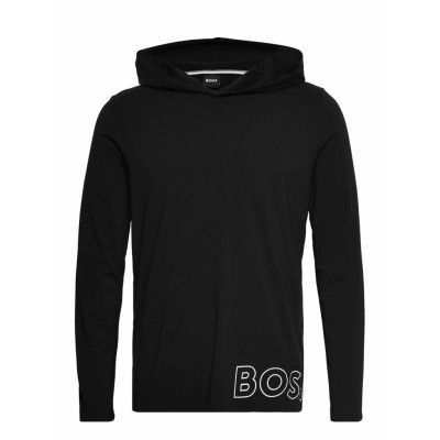 Identity Ls-Shirt H. Underwear Night & Loungewear Pyjama Tops Svart BOSS