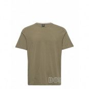 Identity T-Shirt Rn Underwear T-shirts Pyjama Tops Grön BOSS