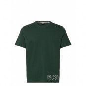 Identity T-Shirt Rn Underwear T-shirts Pyjama Tops Grön BOSS