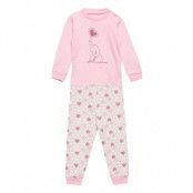 Infinity Nightset - Oekotex Pyjamas Set Rosa Fixoni