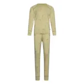 ISBJÖRN of Sweden Polarbear Set Baselayer Kids Forest Dew 86/92 - Green - 122-128