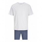 Jack & J S Jacbasic Tee And Woven Pants Giftbox Vit