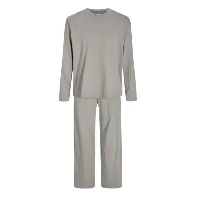 Jack & J S Jacalfred Ls Tee And Pants Set W Styd Grå