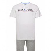 Jacmont Tee Ss And Pants Lw Set Pyjamas Multi/mönstrad Jack & J S