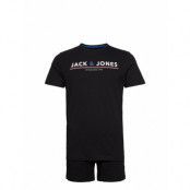 Jacmont Tee Ss And Shorts Lw Giftbox Ln Pyjamas Svart Jack & J S