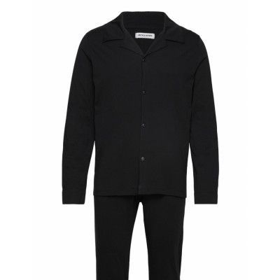 Jack & J S Jacsolid Pyjamas Set Svart