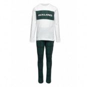 Jactrain Lw Pants And Ls Tee Jnr New Pyjamas Set Multi/patterned Jack & J S