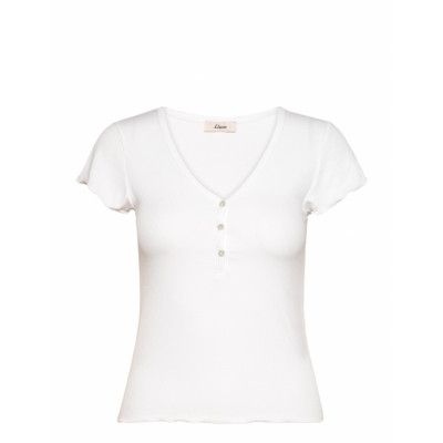 Jamie - Tee-Shirt Pyjama Top Vit Etam
