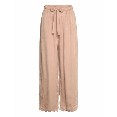Jane Pants Pyjamasbyxor Mjukisbyxor Beige Underprotection