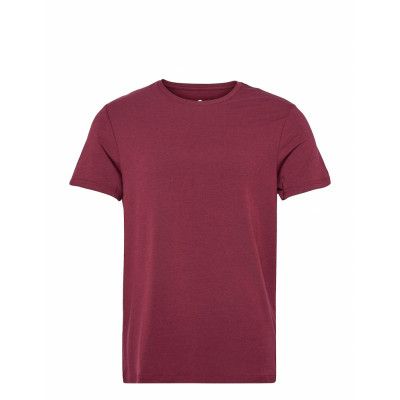 Jbs Of Dk O-Neck *Villkorat Erbjudande Underwear Night & Loungewear Pyjama Tops Röd JBS Of Denmark