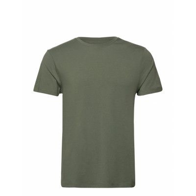 Jbs Of Dk O-Neck *Villkorat Erbjudande Underwear Night & Loungewear Pyjama Tops Khakigrön JBS Of Denmark