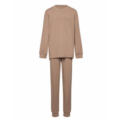 JBS Of Denmark Jbs Of Dk, Kids Nightwear Set Beige