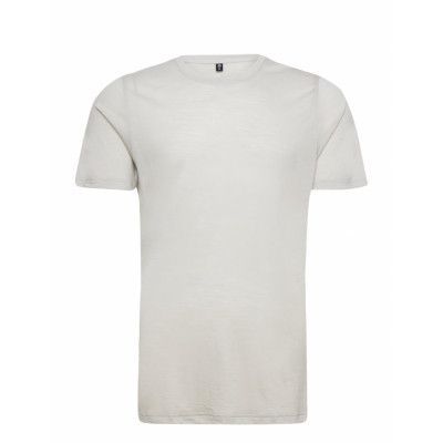 Jbs Of Dk T-Shirt Wool Gots Tops T-shirts Short-sleeved Grå JBS Of Denmark