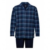 Jbs Pyjamas Flannel *Villkorat Erbjudande Pyjamas Blå JBS