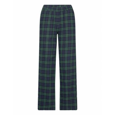 Jeanine - Pajama Pants Pyjamasbyxor Mjukisbyxor Grön Etam