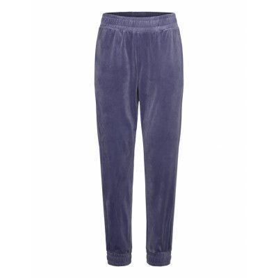Jogger Velours Relaxed Seams Pyjamasbyxor Mjukisbyxor Lila Hunkemöller