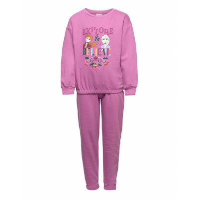 Joggings Pyjamas Set Pink Frost
