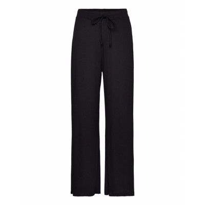 Julia Pants Pyjamasbyxor Mjukisbyxor Svart Movesgood