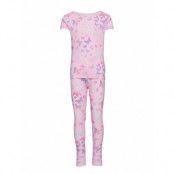 Kids 100% Organic Cotton Butterfly Pj Set Pyjamas Set Rosa GAP