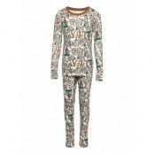 Kids 100% Organic Cotton Gamer Pj Set Pyjamas Set Multi/mönstrad GAP