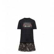 Kids Boys Underwear Pyjamas Set Svart Abercrombie & Fitch