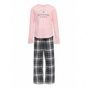 Kids Girls Bralettes Pyjamas Set Rosa Abercrombie & Fitch