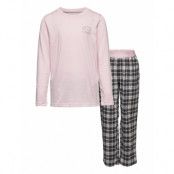 Kids Girls Sleep Pyjamas Set Rosa Abercrombie & Fitch