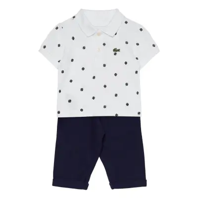 Nightwear/Gift O Pyjamas Set Vit Lacoste