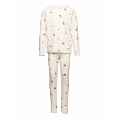 Kids Set Pyjamas Set Creme Little B
