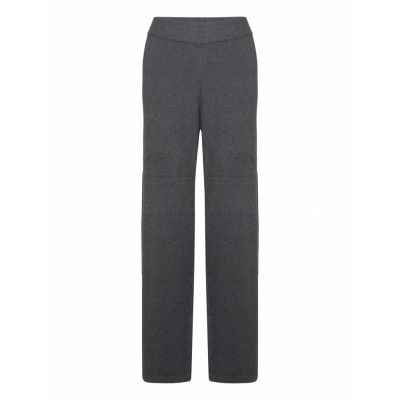 Kim Wide Pyjamasbyxor Mjukisbyxor Grå Movesgood