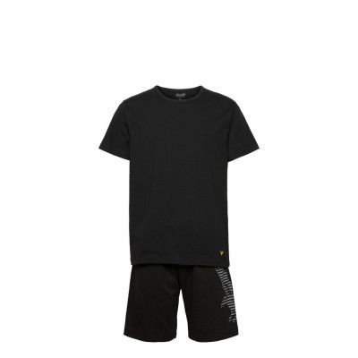 Kirk Pyjamas Svart Lyle & Scott
