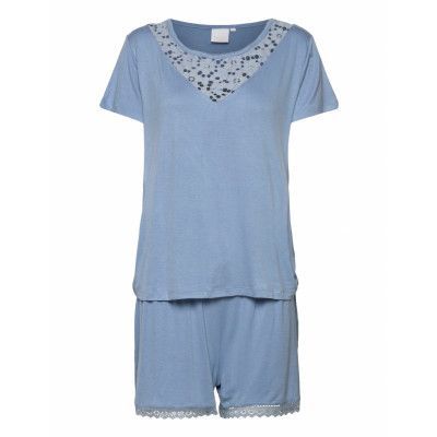 Kirsten Pyjamas Set Pyjamas Blå CCDK Copenhagen