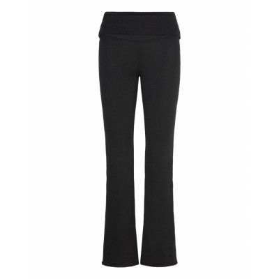 Gina Tricot Knitted Lounge Trousers Svart