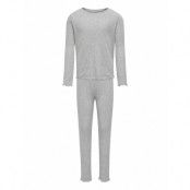 Kids Only Kogmunte Loungewear L/S Pant Set Jrs Grå