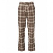 Lexington Home Konrad Organic Cotton Checked Flannel Pajama Pants Beige