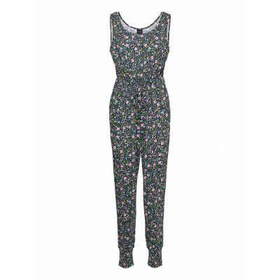 Ladies Overall, Mini Kissankello Pyjamas Multi/mönstrad Nanso