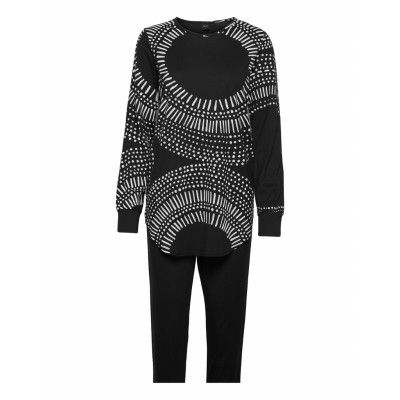 Ladies Pyjamas, Aura Pyjamas Svart Nanso