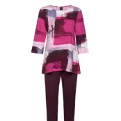 Ladies Pyjamas, Maalaus Pyjamas Multi/mönstrad Nanso