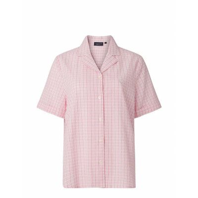 Lauren Organic Cotton Seersucker Pajama Set Pyjamas Rosa Lexington Home