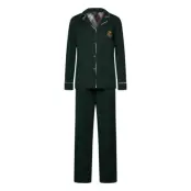 Lauren Ralph Lauren Homewear Lrl L/S Notch Collar Long Pant Pj S Grön