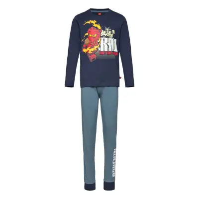 LEGO Kidswear Lwagan 701 - Pyjamas Marinblå