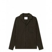 Les Deux Ludwig Flannel Pyjama Shirt & Pants Svart