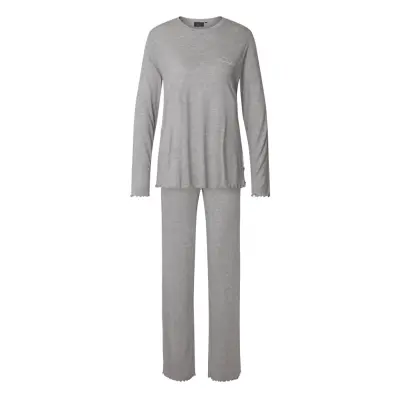 Lexington Home Lillian Jersey Pajama Set - Grey - XS