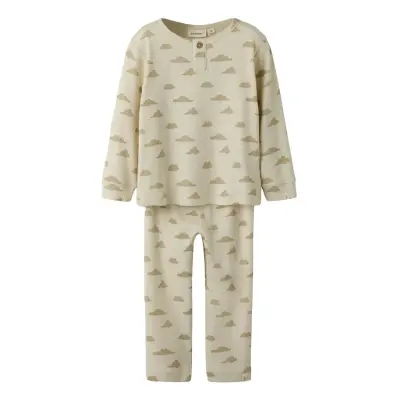 Lil'Atelier Nmmgago Ls Night Set Lil Kräm