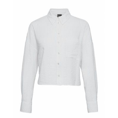 Lina Pyjamas Shirt Top Vit Gina Tricot